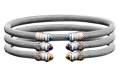 Milanese Mesh Cuffs Elegante