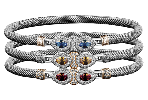 Milanese Mesh Bangles La Pera