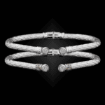207 Diamond Caerleon two La Madre Cuff Bracelet