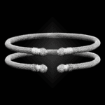 201 Diamond Milanese Mesh Elegante Cuff Bracelet Builder