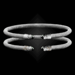 202 Lab Created Emerald Milanese Mesh Classica Cuff Bracelet Builder