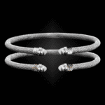 203 Mother of Pearl Milanese Mesh Natura Cuff Bracelet Builder