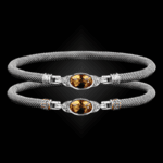 301 Citrine Milanese Mesh Elegante Bangle Bracelet Builder