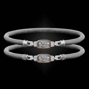 302 Diamond Milanese Mesh Classica Bangle Bracelet Builder