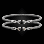 303 Lab Created Alexandrite Milanese Mesh Natura Bangle Bracelet Builder