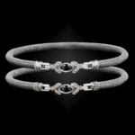 304 Lab Alexandrite Milanese Mesh Marchesa Bangle Bracelet Builder