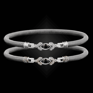 304 Lab Alexandrite Milanese Mesh Marchesa Bangle Bracelet Builder