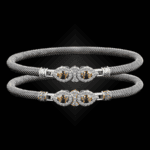 305 Citrine Milanese Mesh La Pera Bangle Bracelet Builder