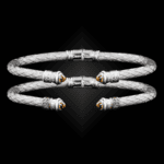 201 Citrine Caerleon two Elegante Cuff Bracelet Builder