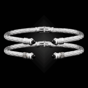 201 Onyx Black Caerleon two Elegante Cuff Bracelet Builder