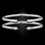 201 Peridot Caerleon two Elegante Cuff Bracelet Builder