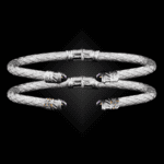 202 Amethyst Caerleon two Classica Cuff Bracelet Builder