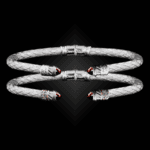 202 Garnet Caerleon two Classica Cuff Bracelet Builder