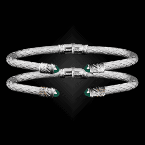 202 Green Onyx Caerleon two Classica Cuff Bracelet Builder
