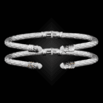202 Mother of Pearl Caerleon two Classica Cuff Bracelet Builder