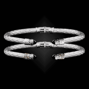 202 Onyx Black Caerleon two Classica Cuff Bracelet Builder