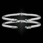 202 Peridot Caerleon two Classica Cuff Bracelet Builder