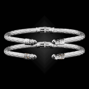 202 White Topaz Caerleon two Classica Cuff Bracelet Builder
