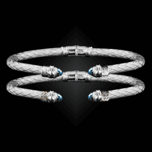 203 Blue Topaz Caerleon two Natura Cuff Bracelet Builder