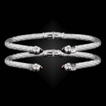 203 Garnet Caerleon two Natura Cuff Bracelet Builder