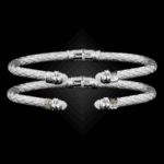 203 Mother of Pearl Caerleon two Natura Cuff Bracelet Builder