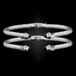 203 Onyx Black Caerleon two Natura Cuff Bracelet Builder