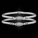 301 Diamond Caerleon two Elegante Bangle Bracelet Builder