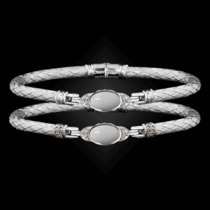 301 Mother of Pearl Caerleon two Elegante Bangle Bracelet Builder