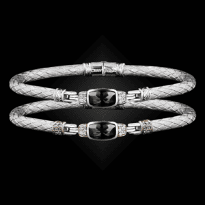 302 Lab Created Alexandrite Caerleon two Classica Bangle Bracelet Builder