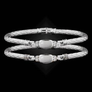 302 Mother of Pearl Caerleon two Classica Bangle Bracelet Builder
