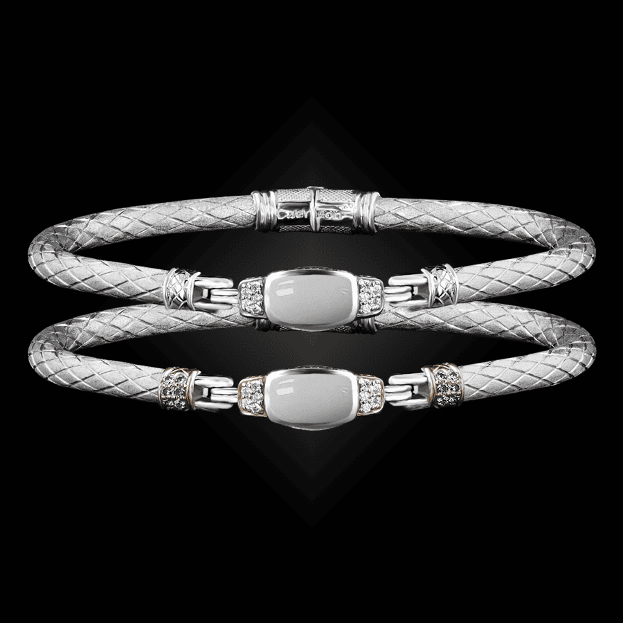 302 Mother of Pearl Caerleon two Classica Bangle Bracelet Builder