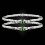 302 Peridot Caerleon two Classica Bangle Bracelet Builder
