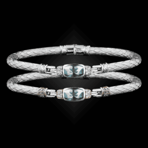 302 Sky Topaz Caerleon two Classica Bangle Bracelet Builder