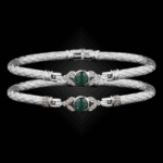303 Onyx Green Caerleon two Natura Bangle Bracelet Builder