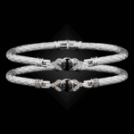 303 Lab Created Alexandrite Caerleon two Natura Bangle Bracelet Builder