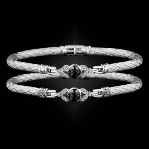 303 Lab Created Alexandrite Caerleon two Natura Bangle Bracelet Builder