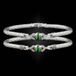 303 Peridot Caerleon two Natura Bangle Bracelet Builder