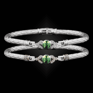303 Peridot Caerleon two Natura Bangle Bracelet Builder