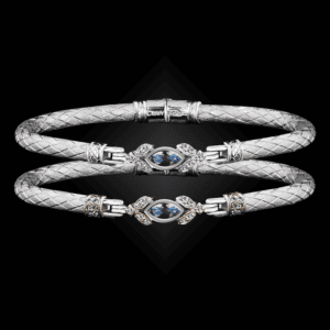 304 Blue Topaz Caerleon two Marchesa Bangle Bracelet Builder
