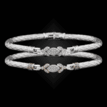 304 Diamond Caerleon two Marchesa Bangle Bracelet Builder