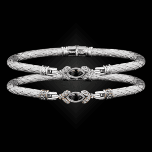 304 Lab Alexandrite Caerleon two Marchesa Bangle Bracelet Builder