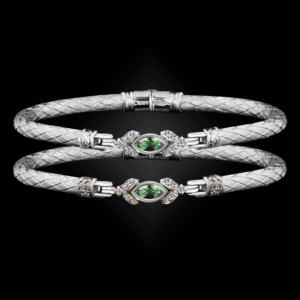 304 Peridot Caerleon two Marchesa Bangle Bracelet Builder
