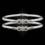 305 Citrine Caerleon two La Pera Bangle Bracelet Builder