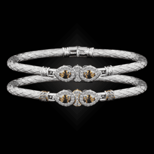 305 Citrine Caerleon two La Pera Bangle Bracelet Builder