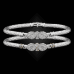 305 Diamond Caerleon two La Pera Bangle Bracelet Builder