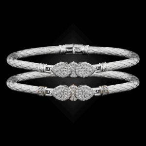 305 Diamond Caerleon two La Pera Bangle Bracelet Builder