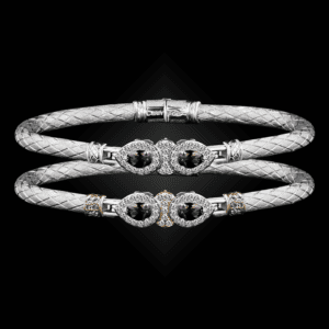 305 Lab Alexandrite Caerleon two La Pera Bangle Bracelet Builder