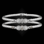 305 Mother of Pearl Caerleon two La Pera Bangle Bracelet Builder