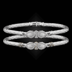 305 Mother of Pearl Caerleon two La Pera Bangle Bracelet Builder