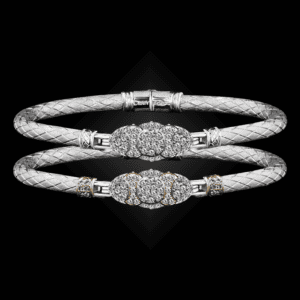 306 Diamond Caerleon two Cuscino Bangle Bracelet Builder